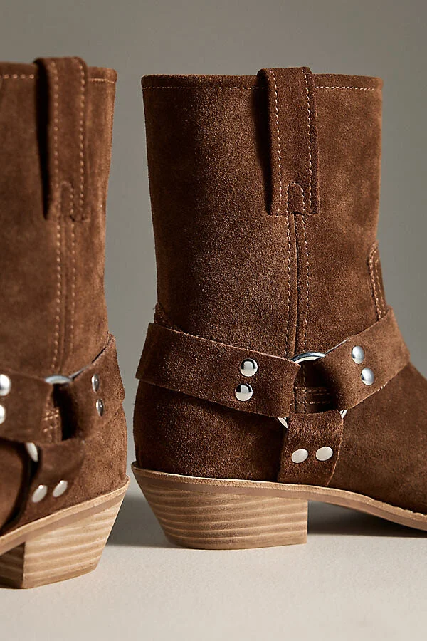 Waylon-Lo Square-Toe Western Ankle Boots - Image 3