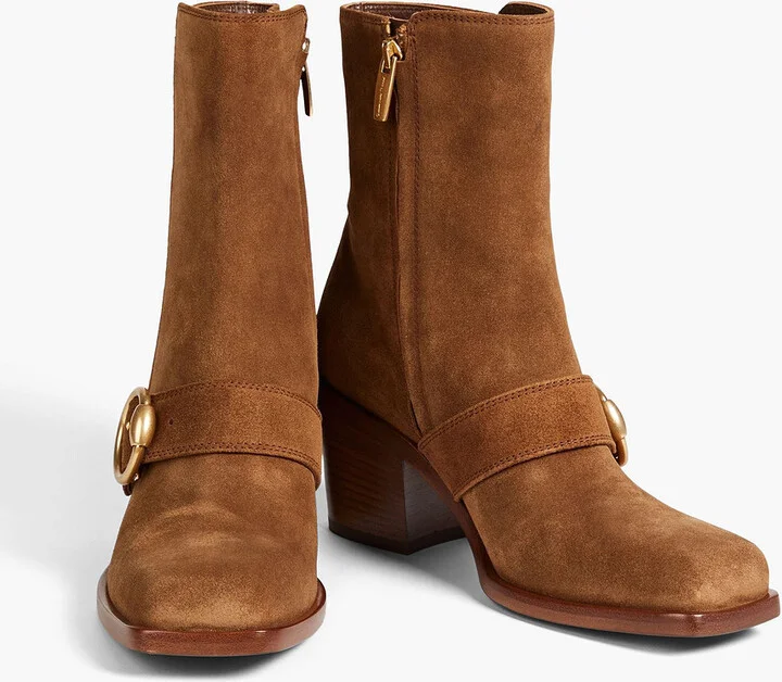 Wayne buckled suede ankle boots - Image 2