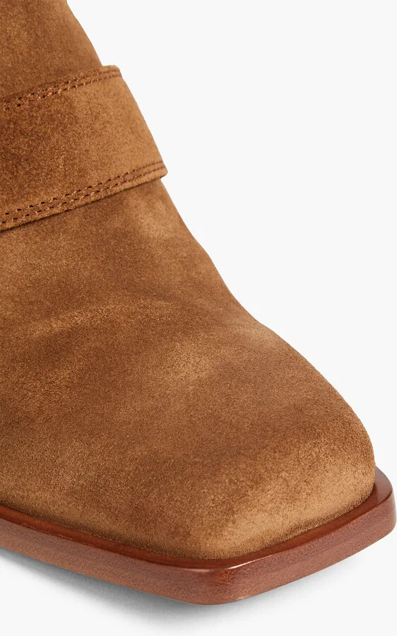 Wayne buckled suede ankle boots - Image 4