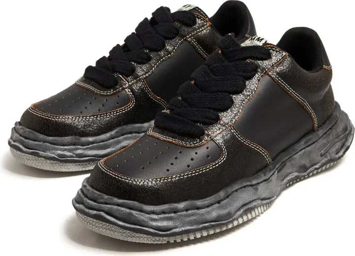 Wayne contrast-stitching sneakers - Image 2