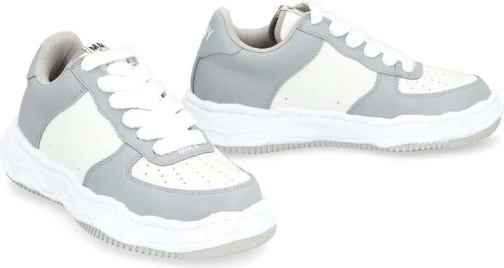 Wayne Leather Low-top Sneakers - Image 3