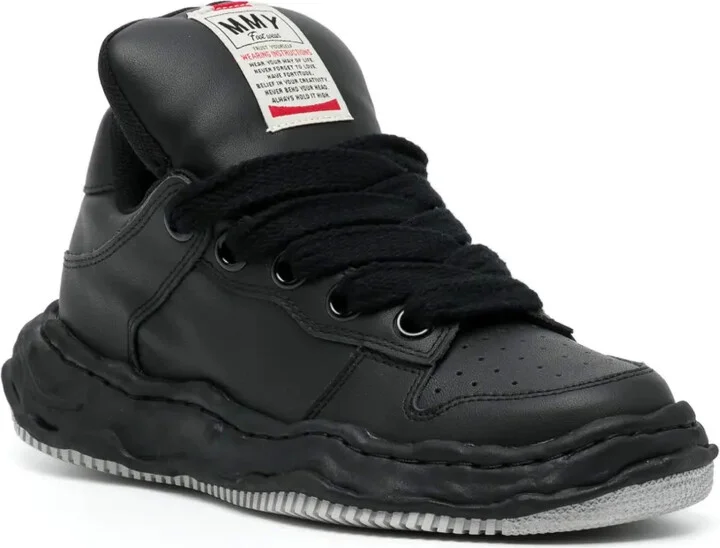Wayne OG Sole leather sneakers - Image 2