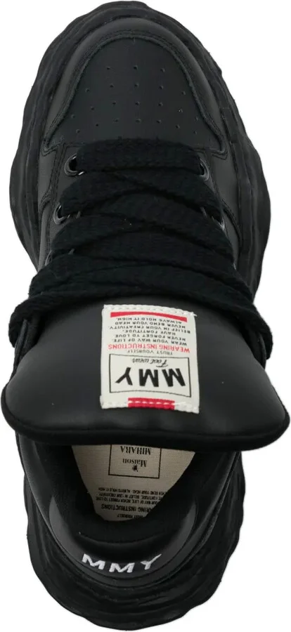 Wayne OG Sole leather sneakers - Image 4