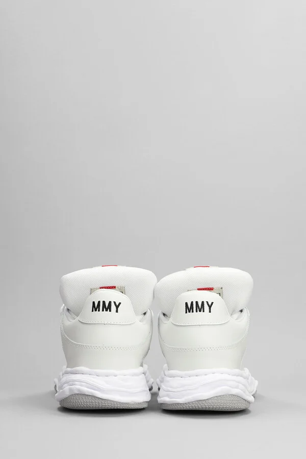 Wayne Sneakers In White Leather - Image 4