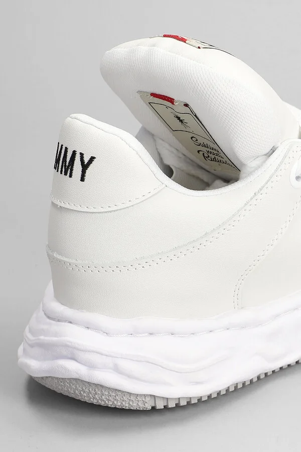 Wayne Sneakers In White Leather - Image 5