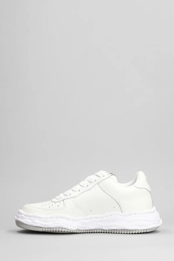 Wayne Sneakers In White Leather - Image 3