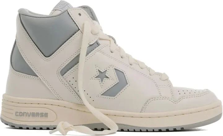 Weapon Hi leather sneakers