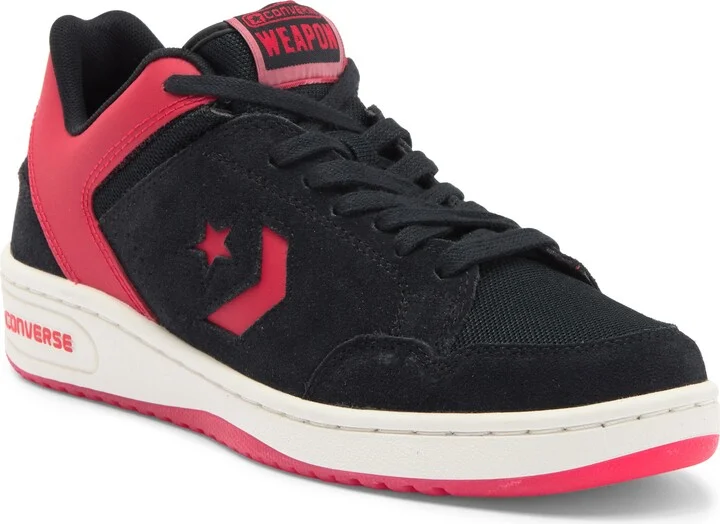 BLACK/ RED/ VINTAGE WHITE