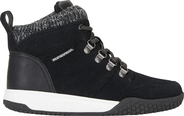 Weatherproof Rachel Womens Hiking Boots | Knit Collar Detail