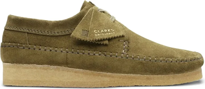 Weaver "Dark Green Suede" desert boots