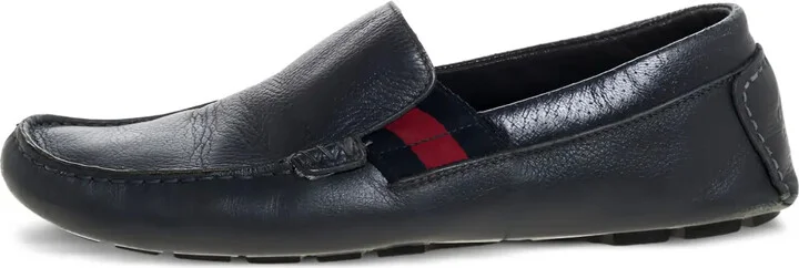 Web-detail loafers