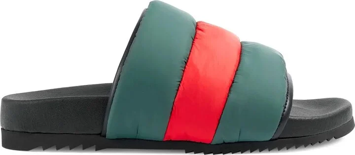 Web Stripe padded slides