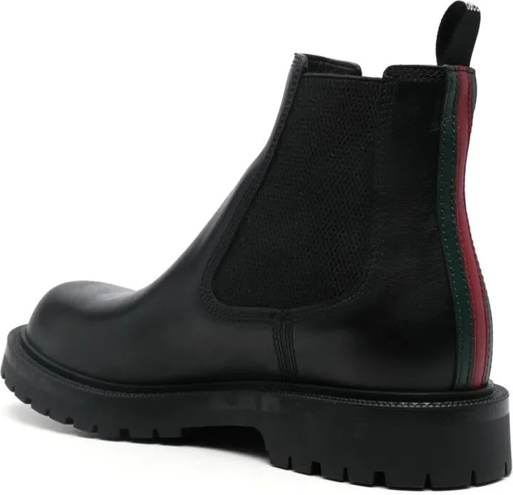 Web stripe-trim boots - Image 3
