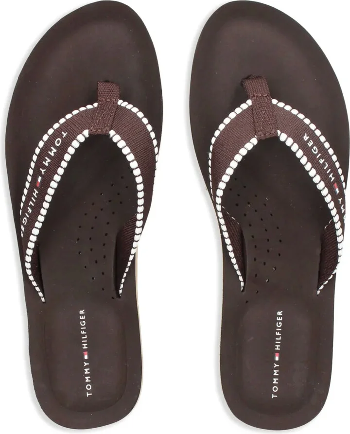 Webbing logo-print flip-flops - Image 4