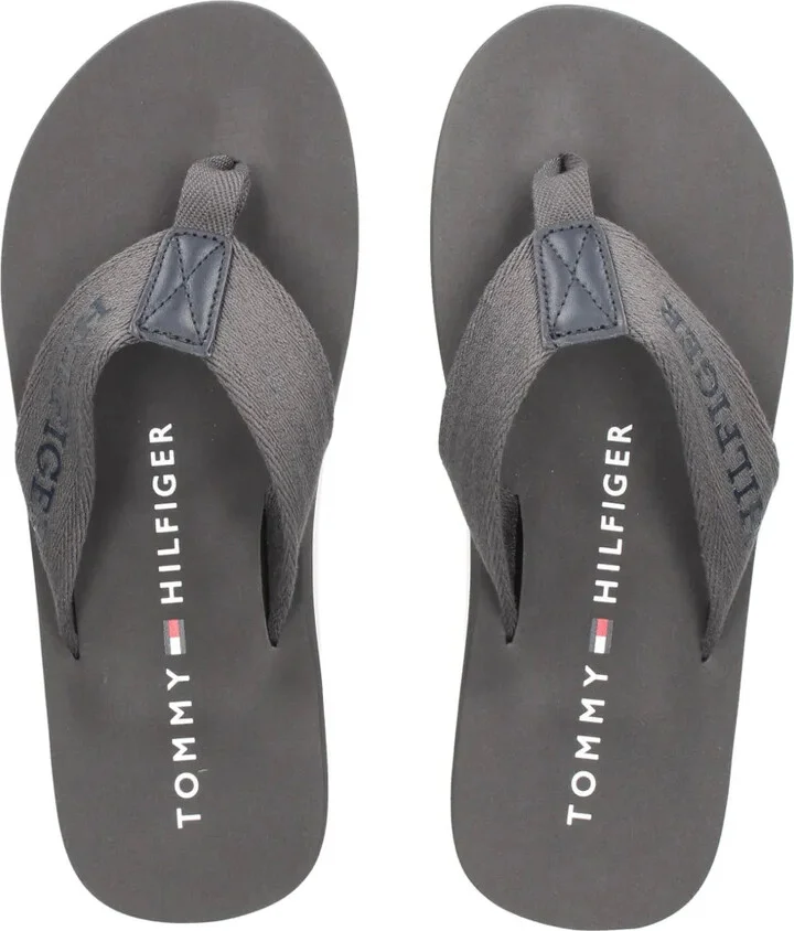 Webbing logo-print flip-flops - Image 4