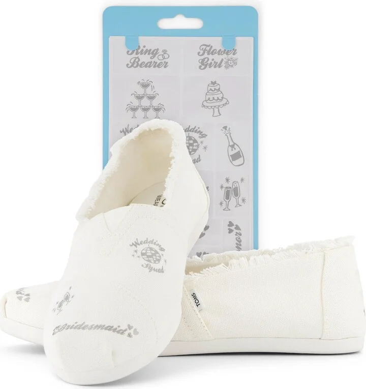 Wedding Party Shoe Tattoos 2 Pack
