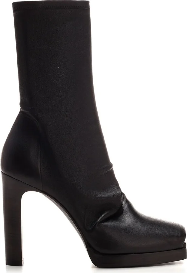 Wedge Ankle Boot Boots Black