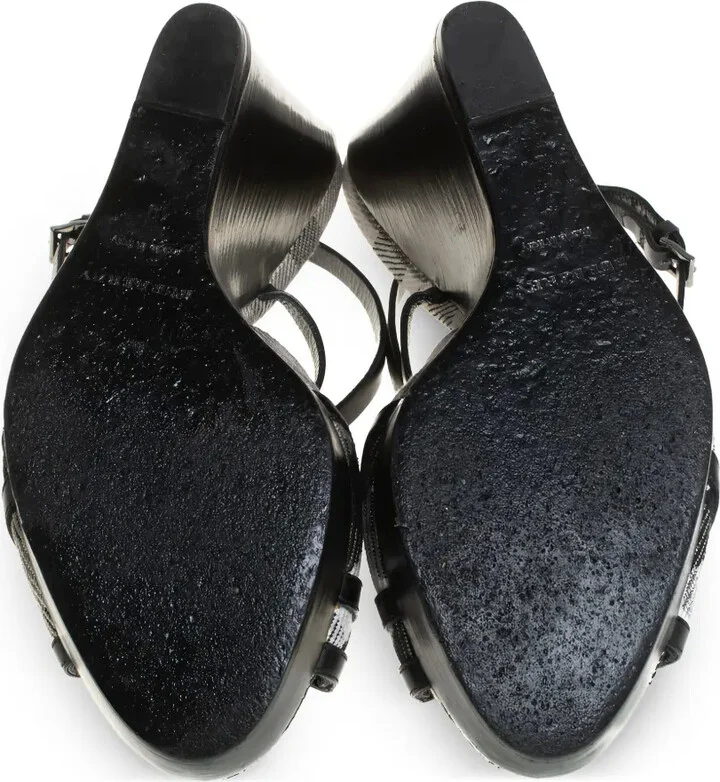 Wedge Buckled Sandals - Image 5