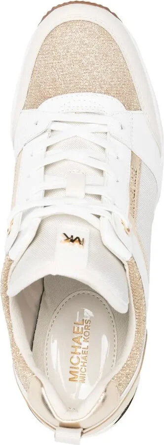 Wedge-Heel Lace-Up Sneakers - Image 4