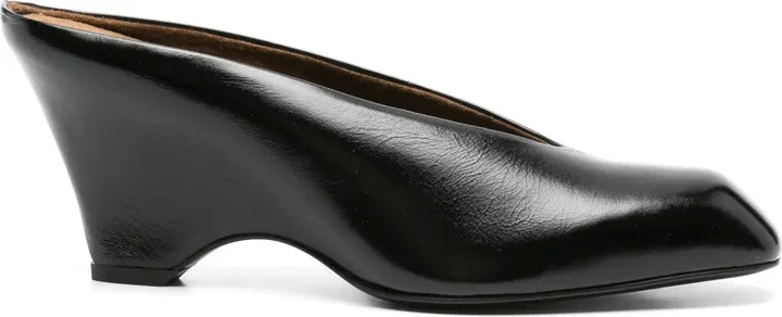 Wedge-Heel Mules