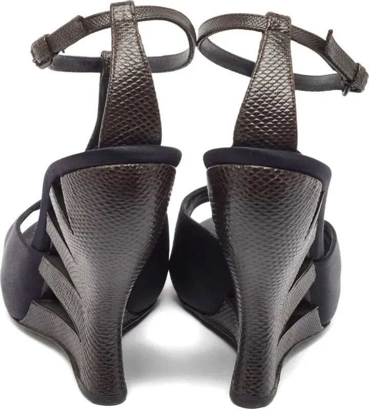 Wedge Heeled Sandals - Image 3