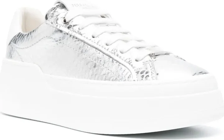 Wedge metallic plaftorm sneakers - Image 2