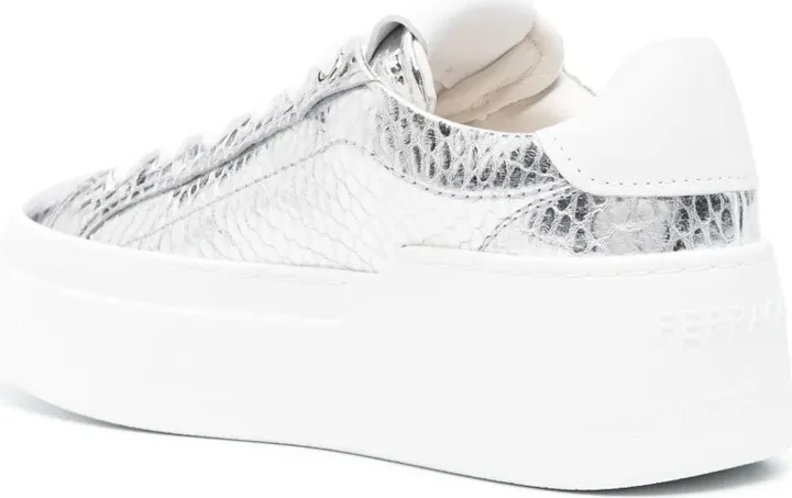 Wedge metallic plaftorm sneakers - Image 3