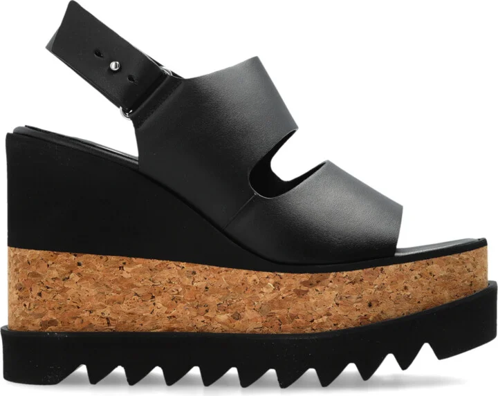 Wedge Sandals Elyse, , - Black