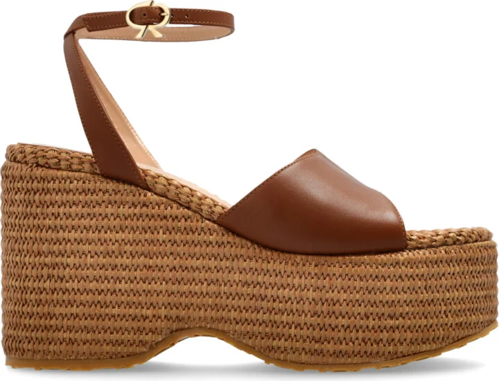 Wedge Sandals Thalia, , - Brown