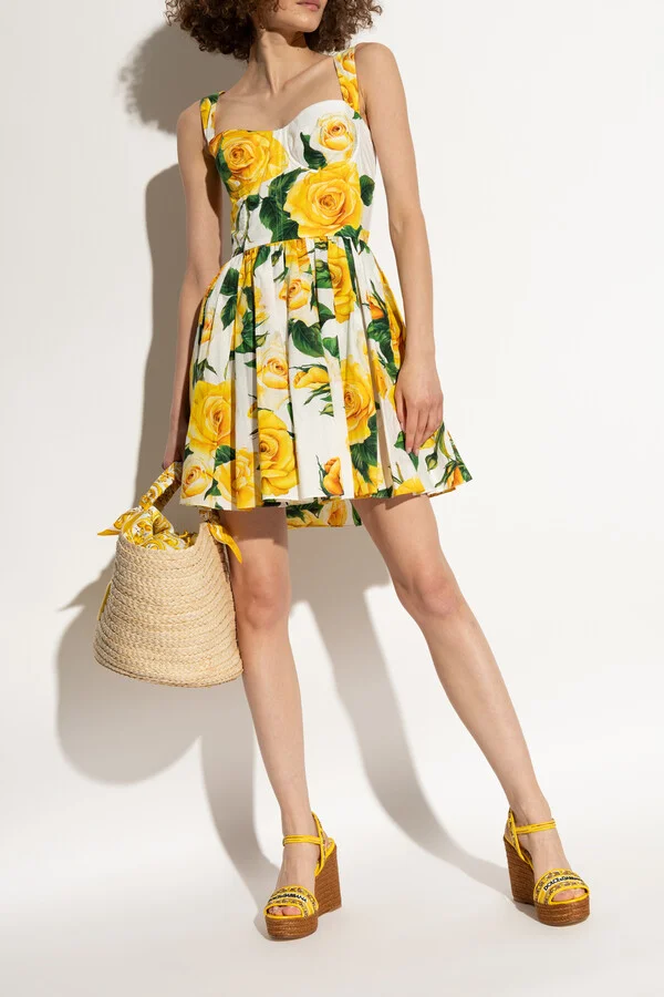 Wedge Sandals, , - Yellow - Image 2