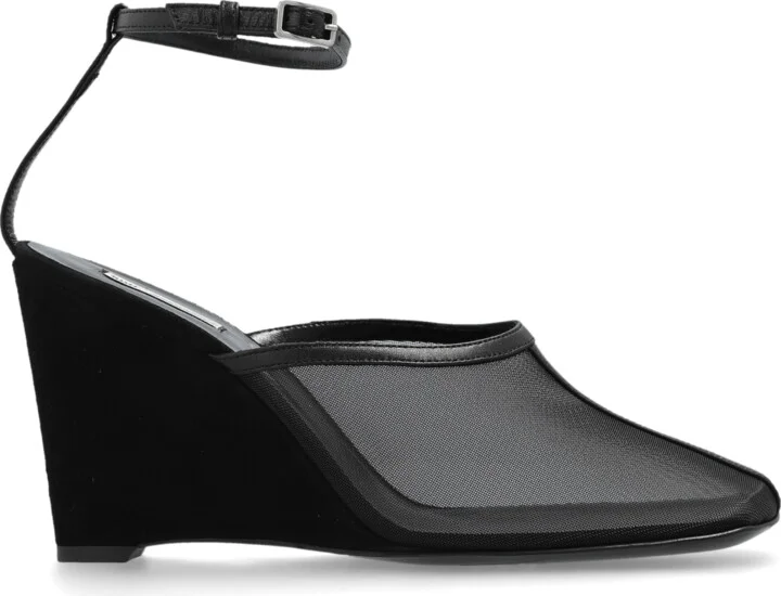 Wedge Shoes, , - Black
