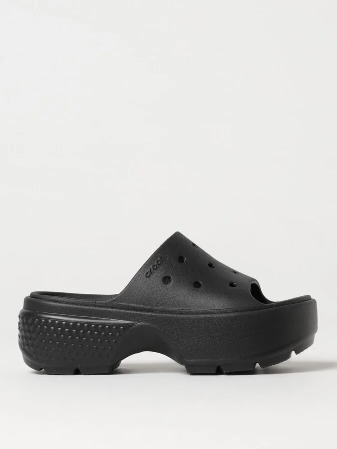 Wedge Shoes CROCS Woman color Black