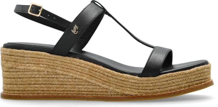 Wedge Shoes `Theia`, , - Black
