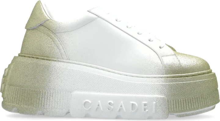 Wedge Sneakers, , - White