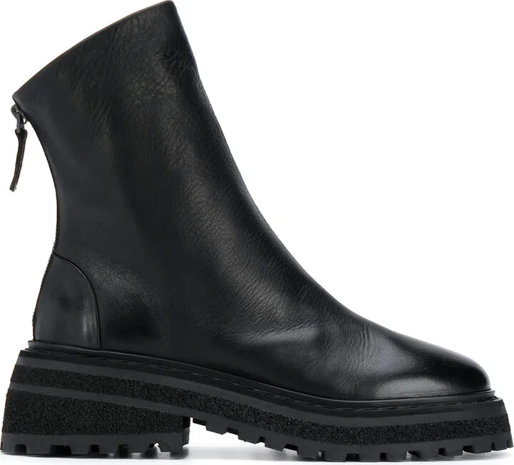 Wedge Sole Ankle Boots