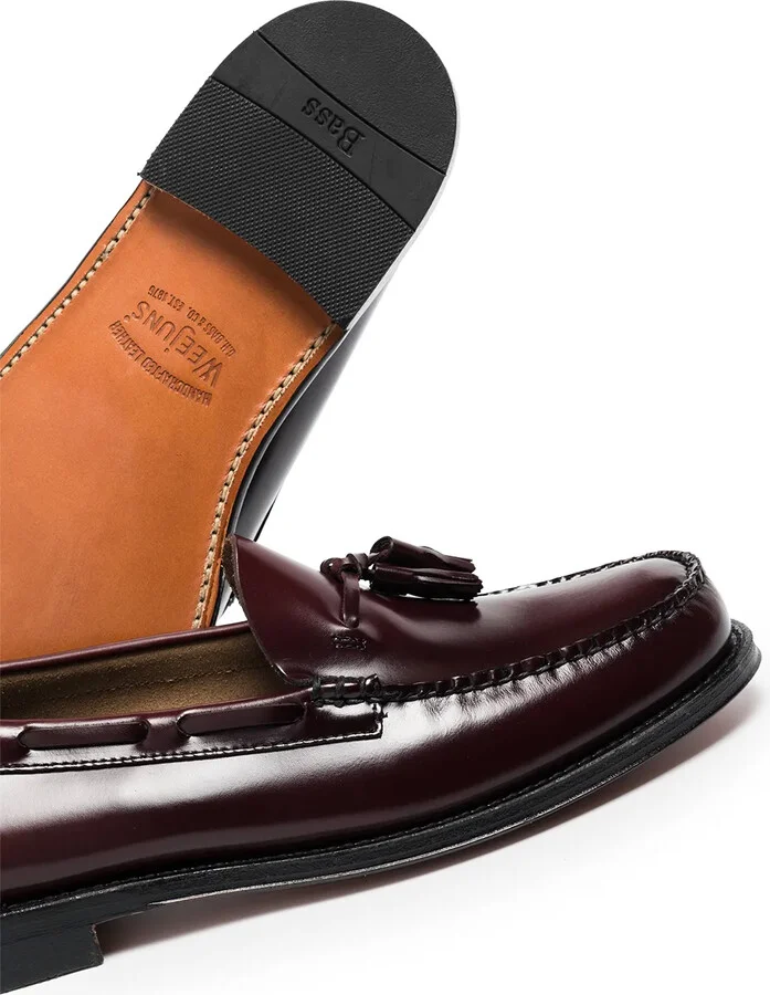 Weejun Larkin tassel-trimmed leather loafers - Image 2