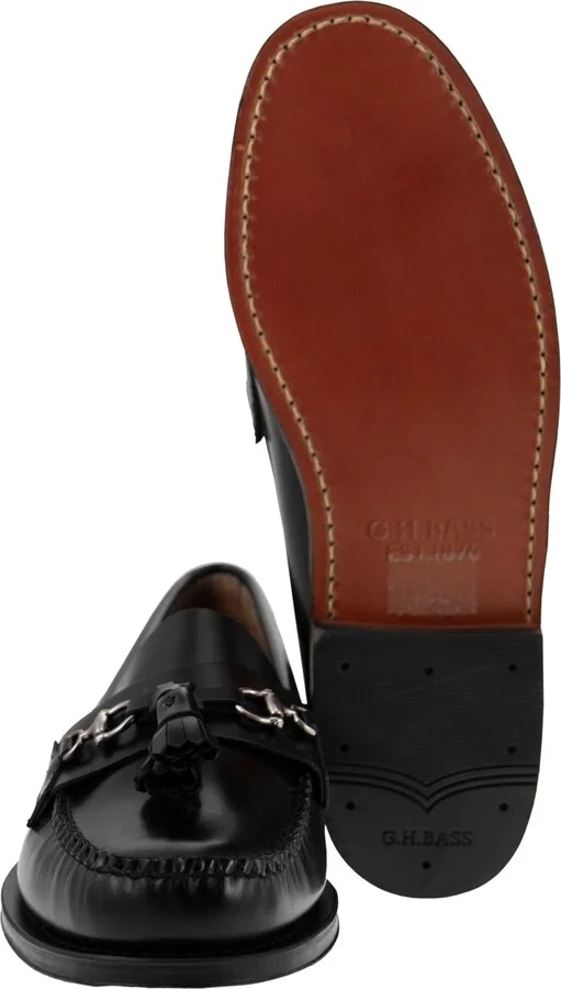 Weejun - Leather Moccasins With Tassels - Image 5