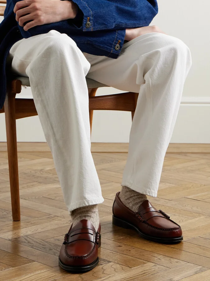 Weejuns Heritage Larson Leather Penny Loafers - Image 2