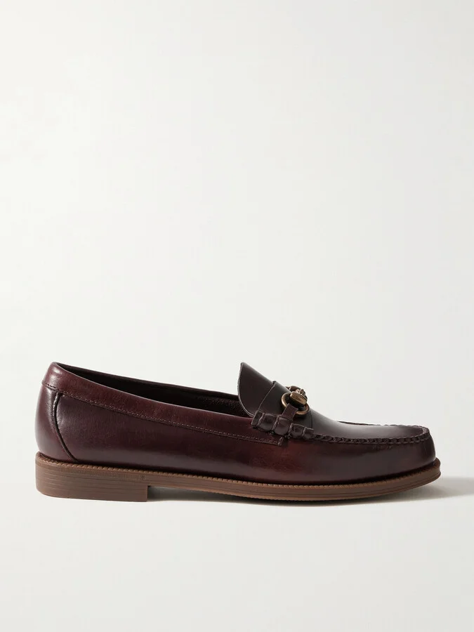 Weejuns Lincoln Embellished Leather Loafers