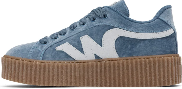 Weekend Max Mara Blue Dedalo Sneakers - Image 3
