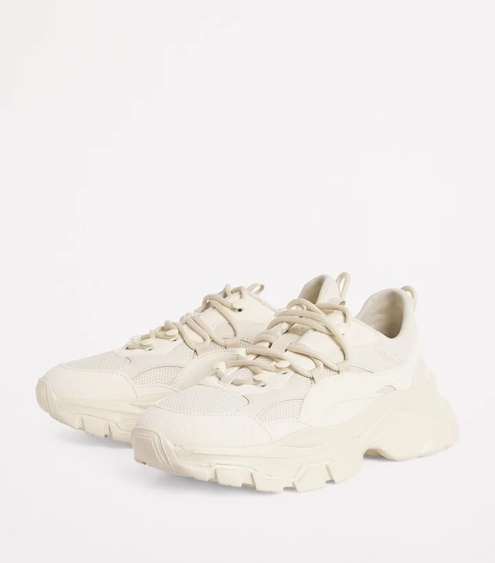Weekend Max Mara Leather Low-Top Sneakers - Image 3