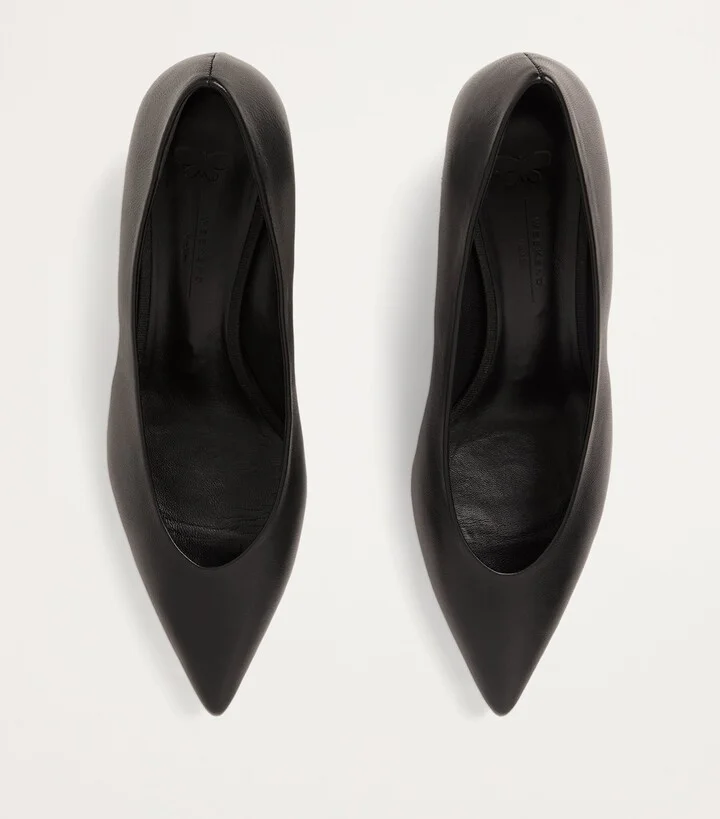Weekend Max Mara Leather Renza Pumps 65 - Image 2