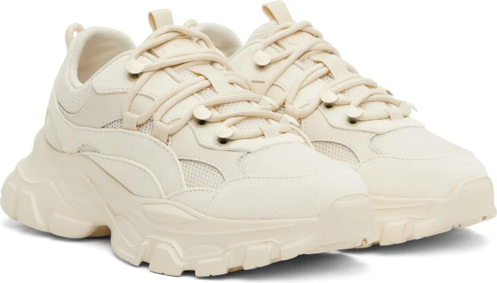 Weekend Max Mara Off-White Bebbio Sneakers - Image 4