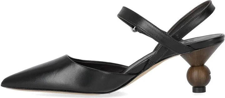Weekend Max Mara Palo Black Slingback Pump - Image 3
