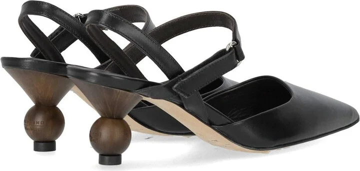 Weekend Max Mara Palo Black Slingback Pump - Image 4