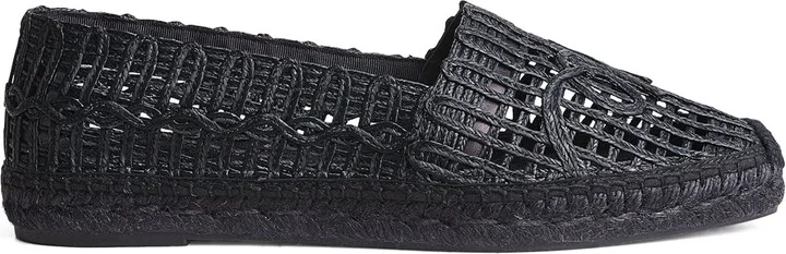 Weekend Max Mara Raffia-Effect Espadrilles