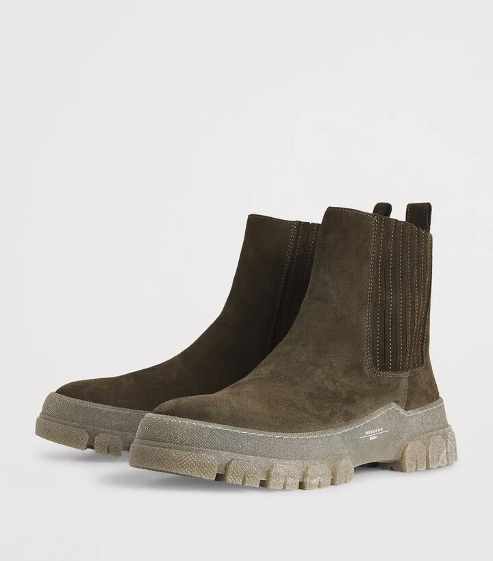 Weekend Max Mara Suede Chelsea Boots - Image 3
