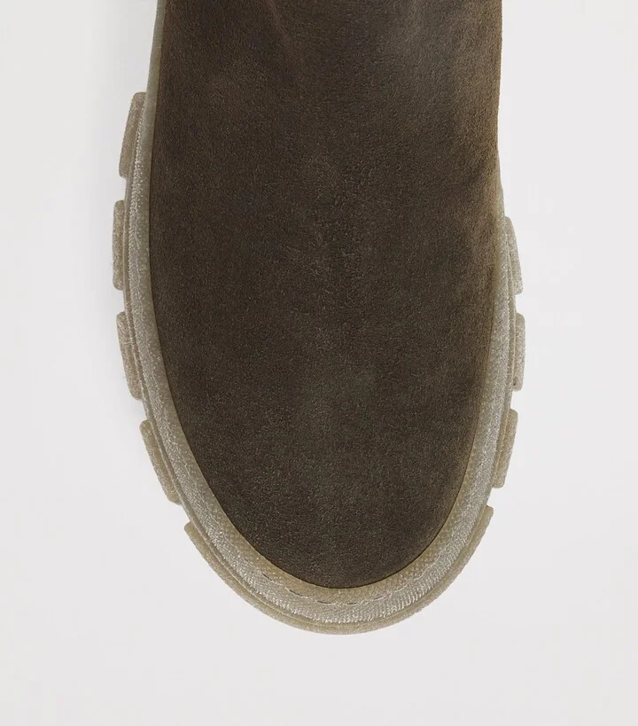 Weekend Max Mara Suede Chelsea Boots - Image 5