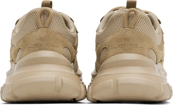 Weekend Max Mara Tan Bebbio Sneakers - Image 2