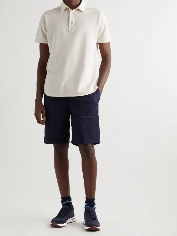 Weekend Walk Suede-Trimmed Shell Sneakers - Image 2